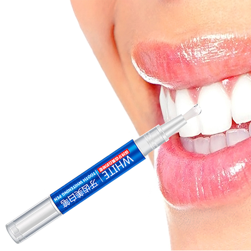 Teeth Whitening Pen - 歯のホワイトニングジェルペン,口腔ケア,汚れの除去,歯のクリーニングツール