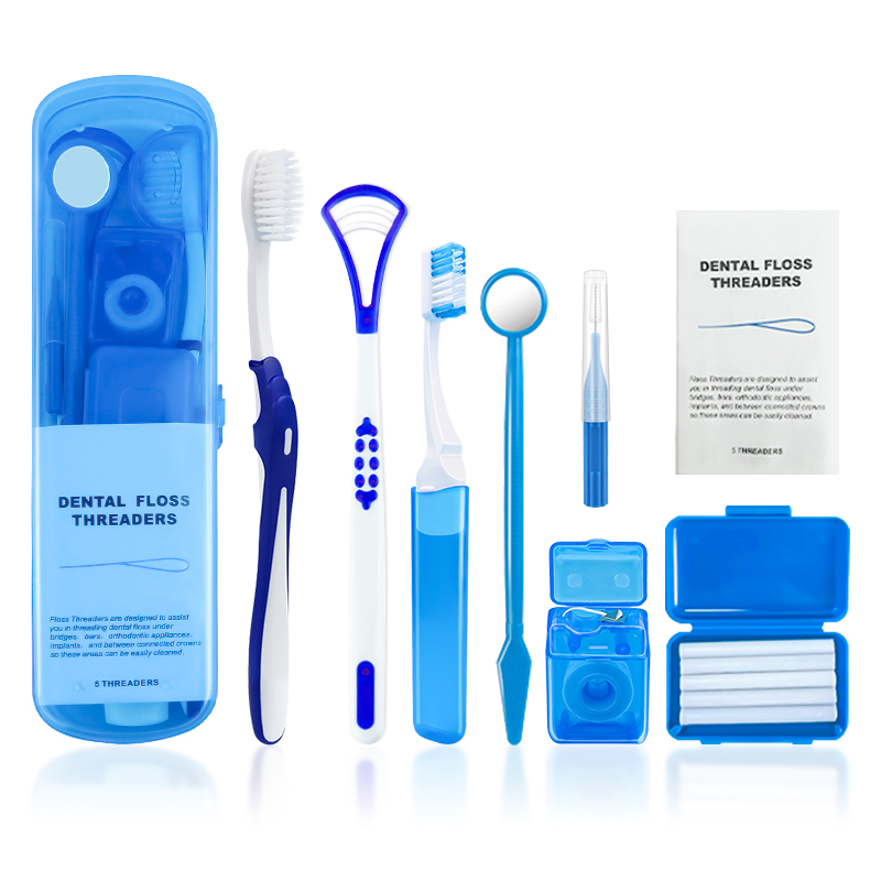 Teeth Whitening For Braces - 8個入り矯正歯科ケアブラシキット 歯のクリーニング ブレース歯ブラシ インターデンタルブラシ フロス糸 オルソワックス