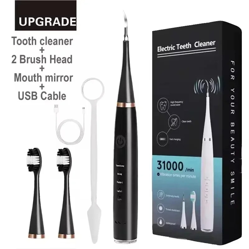 Electric Toothbrush Sonic - ソニック電動歯ブラシ 3 in 1 歯石除去 ホワイトニング
