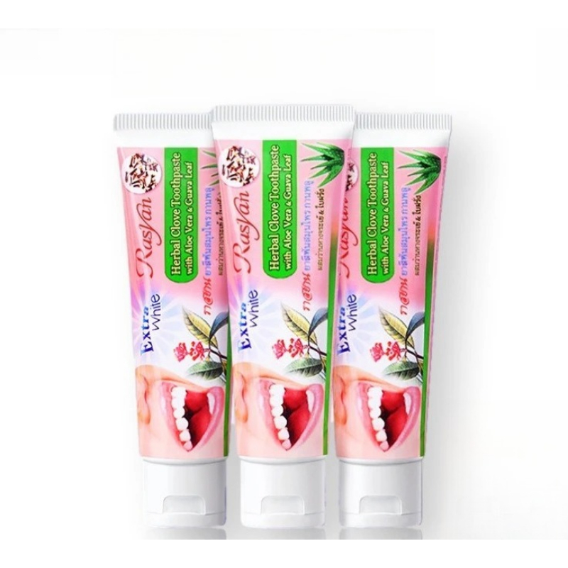 タイ産ラシヤンハーブクローブ歯磨き粉 - 煙や茶渋を除去して - Teeth Whitening In Thailand のレビューと価格