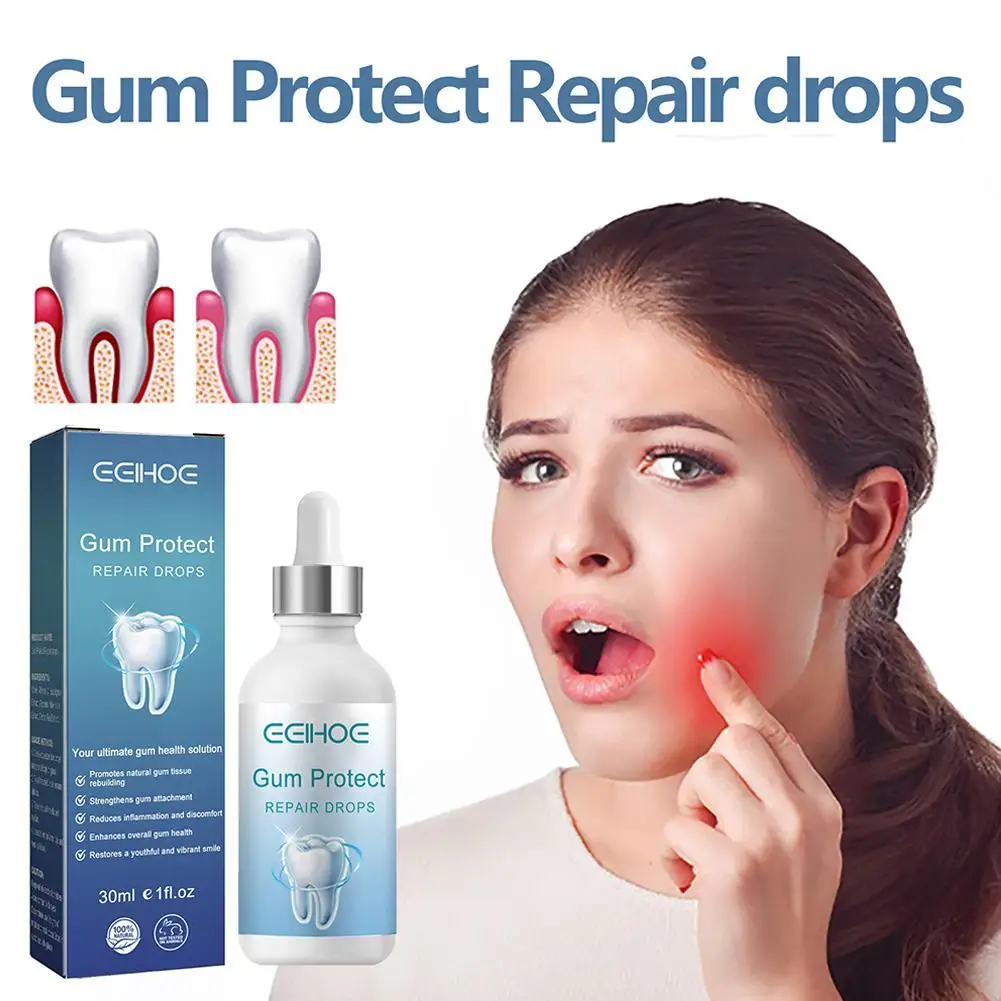 30 ミリリットル迅速に歯肉修復血清ドロップリリーフ歯周保護 - Teeth Whitening Quick のレビューと価格