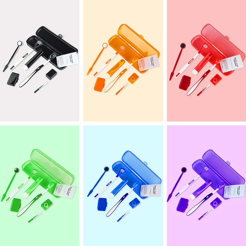 8個入り矯正歯科ケアブラシキット 歯のクリーニング ブレース - Teeth Whitening For Braces のレビューと価格