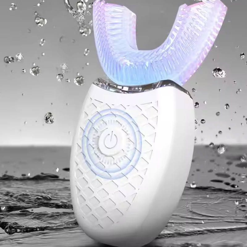 柔らかい毛 U 字型スマート歯ホワイトニング防水プロフェッシ - Teeth Whitening Kit With Light のレビューと価格