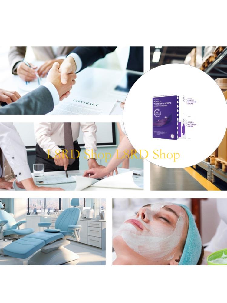 L8RD 7/14 ペアプレミアム紫色の歯ホワイトナー毎日の - Teeth Whitening Quick のレビューと価格