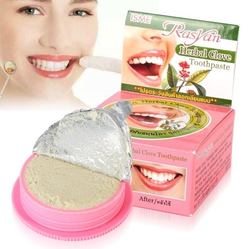 1個入り 天然ラシアンハーブクローブ タイ製歯磨き粉 歯のホ - Teeth Whitening In Thailand のレビューと価格