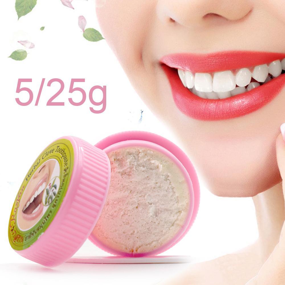 1個入り 天然ラシアンハーブクローブ タイ製歯磨き粉 歯のホ - Teeth Whitening In Thailand のレビューと価格