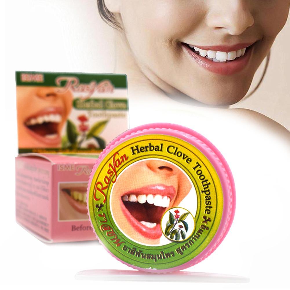 1個入り 天然ラシアンハーブクローブ タイ製歯磨き粉 歯のホ - Teeth Whitening In Thailand のレビューと価格