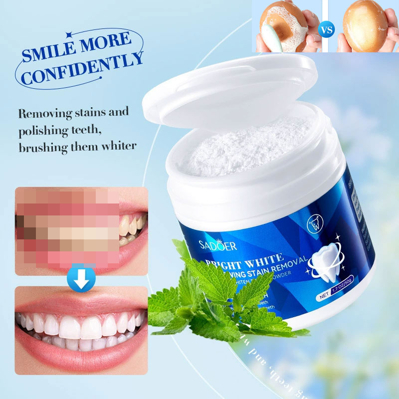歯のホワイトニングパウダー漂白黄色の歯の汚れプラークを除去口 - Teeth Whitening Baking Soda のレビューと価格