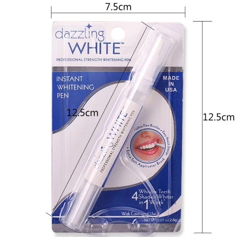 携帯用歯のホワイトニングジェルペン、歯の汚れクリーナー、黄色 - Teeth Whitening Pen のレビューと価格