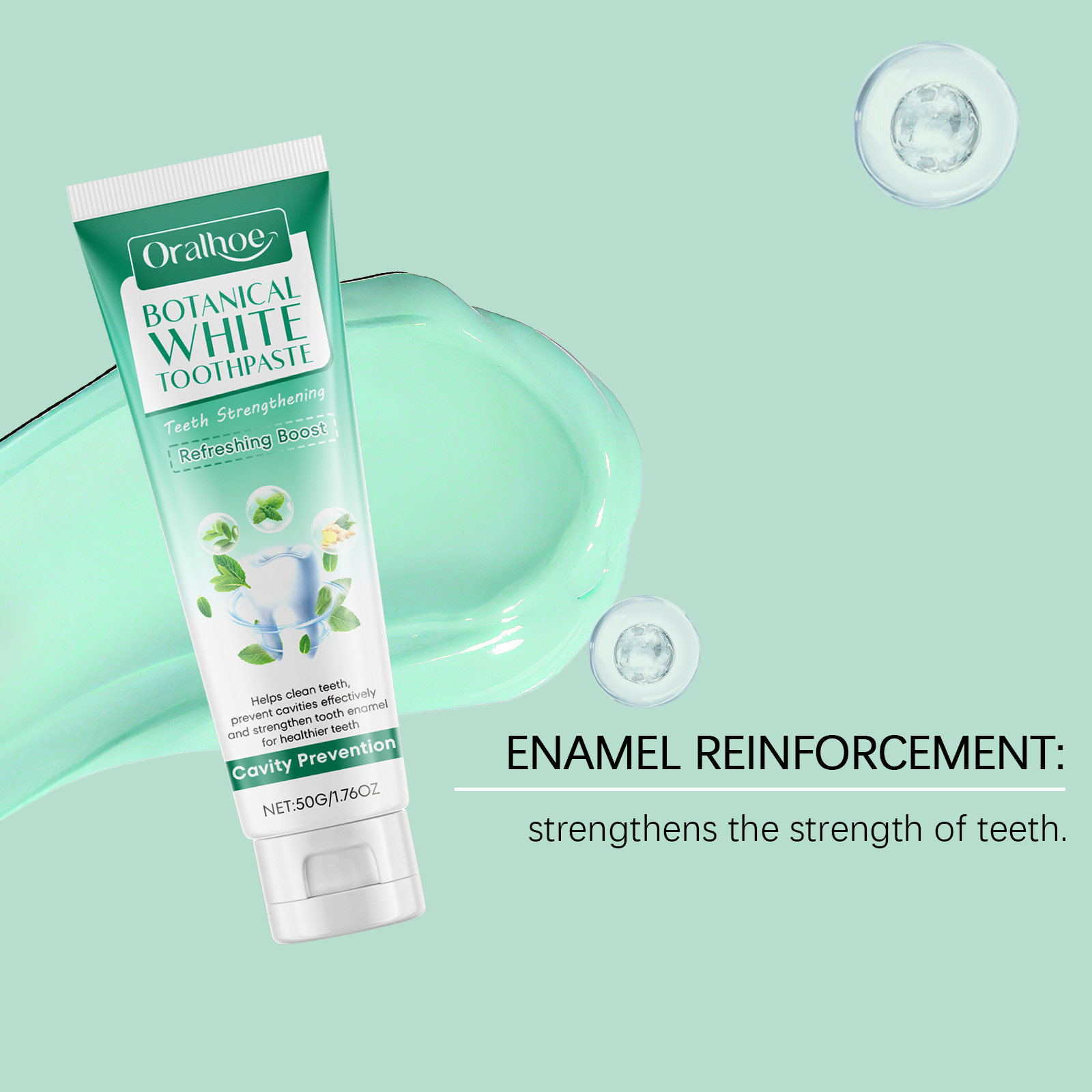 植物性歯磨き粉 ベーキングソーダ配合 穏やかに汚れを除去 歯 - Teeth Whitening Baking Soda のレビューと価格