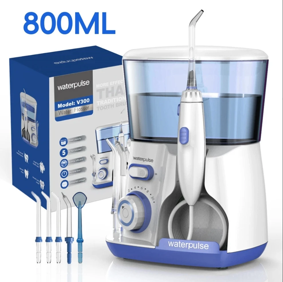 ウォーターパルス V300 電動ウォーターフロッサー高圧口腔 - Teeth Whitening For Braces のレビューと価格