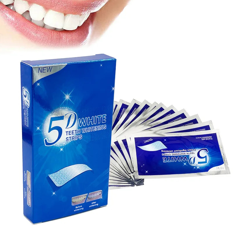 1-12 個 5D ホワイトニング歯ステッカー白い歯ジェル歯 - Teeth Whitening Hydrogen Peroxide のレビューと価格
