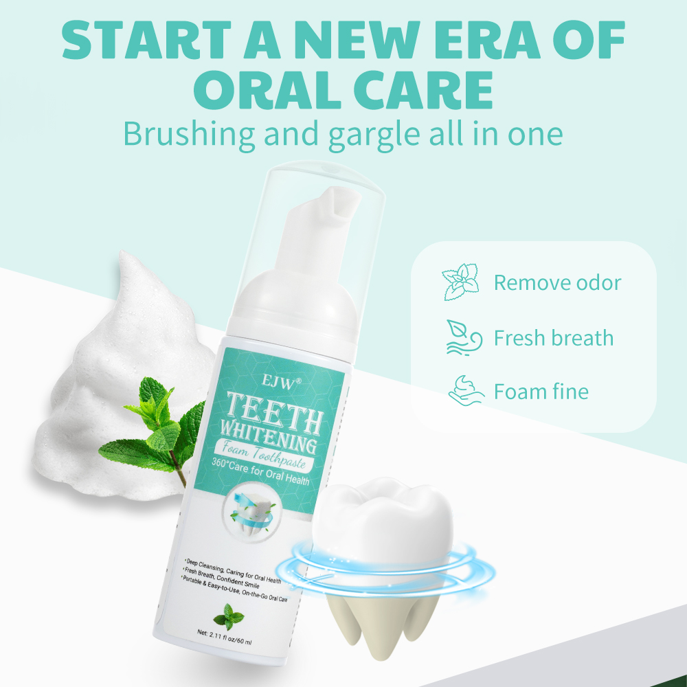 歯のホワイトニングムースフォーム歯磨き粉、重曹による汚れ除去 - Teeth Whitening Baking Soda のレビューと価格