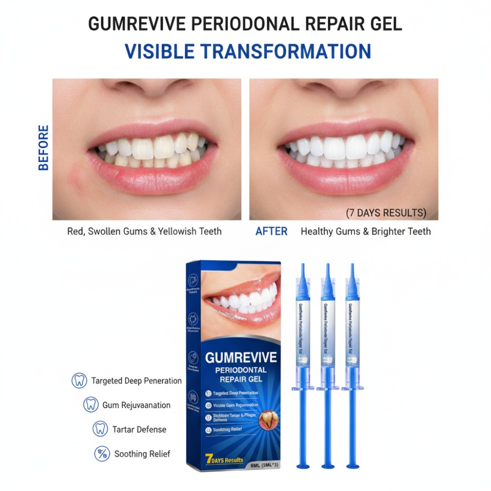 GUMREVIVE 歯周修復ジェル 歯茎の若返り 鎮静効果  - Teeth Whitening Hydrogen Peroxide のレビューと価格