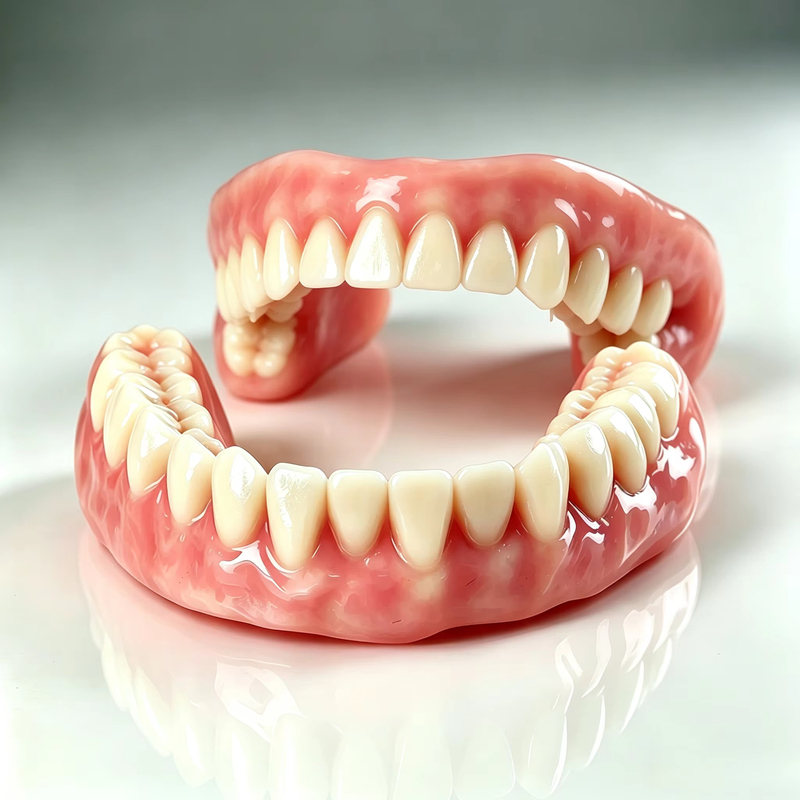 ナチュラルコスメティック義歯キット、リアルな上下歯セット、ク - Teeth Whitening Veneers のレビューと価格