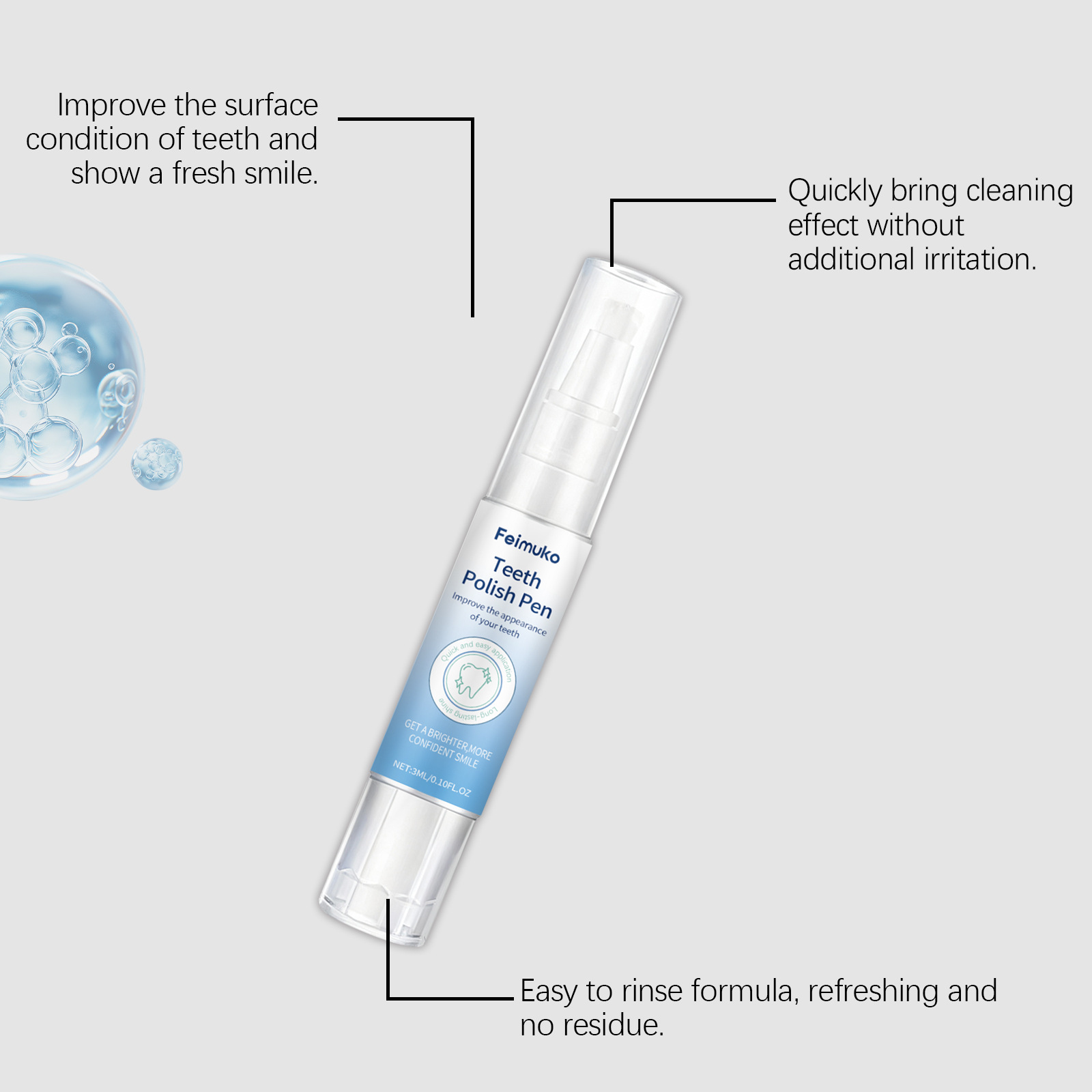歯のホワイトニングペイント インスタントホワイト歯磨き剤 長 - Teeth Whitening Pen のレビューと価格