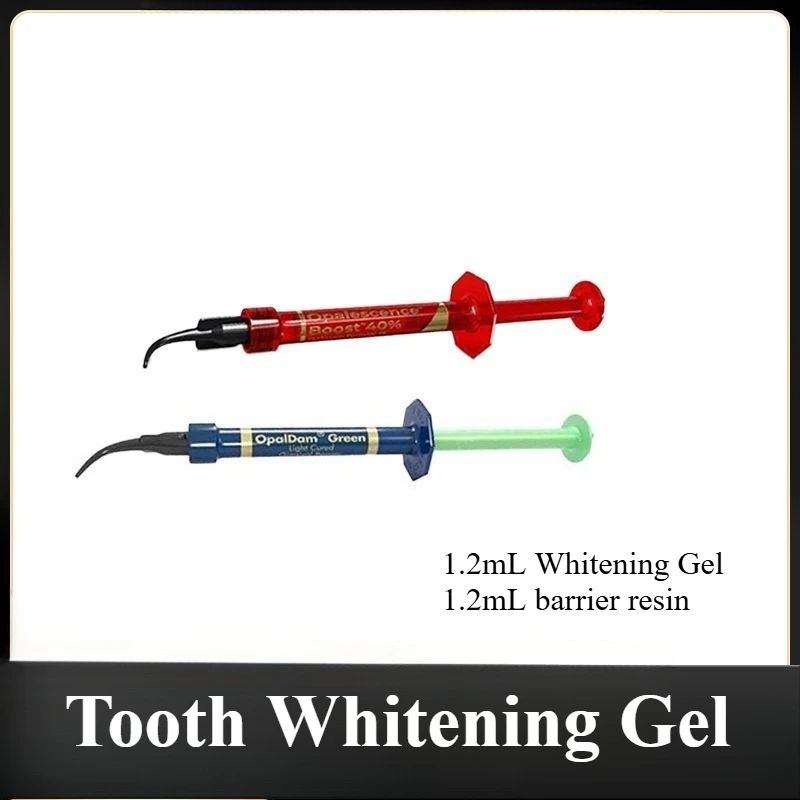 歯科材料 過酸化水素 歯のホワイトニングジェル 40% 光硬 - Teeth Whitening Kit With Light のレビューと価格