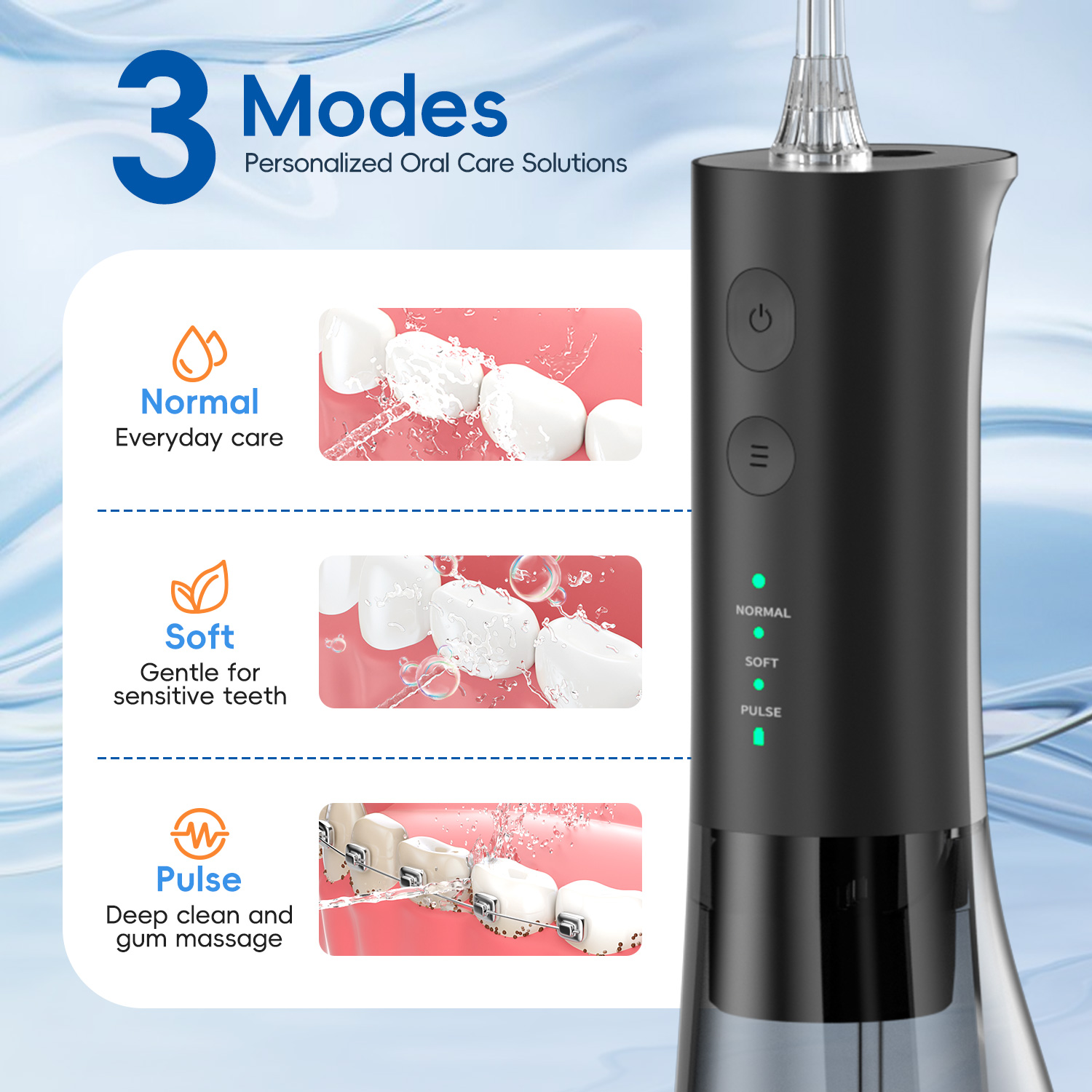 電動歯ブラシとウォーターフロッサーのコンボ、充電式口腔洗浄器 - Electric Toothbrush Sonic のレビューと価格