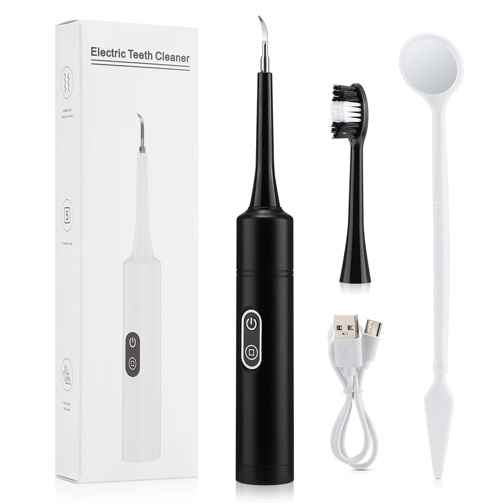 電気音波振動歯科用スケーラー歯のホワイトニング歯垢除去コーヒ - Electric Toothbrush Sonic のレビューと価格
