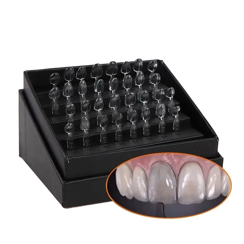 32個入り歯科用ベニアモールドキット、コンポジットレジンモー - Teeth Whitening Kit With Light のレビューと価格